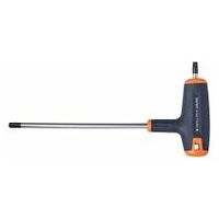 Screwdriver for Torx®, with 2-component Haptoprene T-handle  TX40