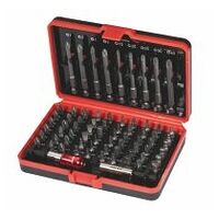 Assortiment pour embouts 71 pièces, Nombre de pièces: 71