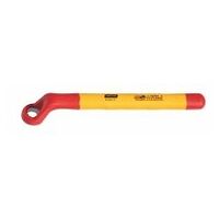 Single ended ring spanner fully insulated 10 mm