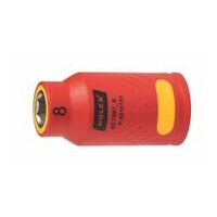 Hexagon socket, 3/8 inch fully insulated