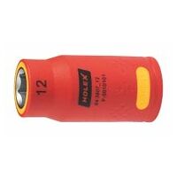 6-kant-Einsatz, 1/2 Zoll vollisoliert 12 mm