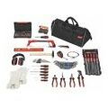 Assembly tool set, 74 pieces in a tool bag, Number of pieces: 106