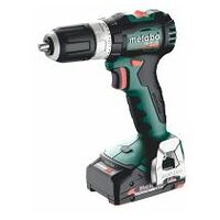 Cordless hammer drill with Li-ion battery