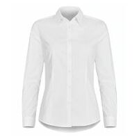 Stretchblouse voor dames  wit