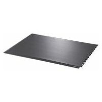 Tappetino per pavimento modulare  grigio scuro punteggiato