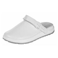 Bezpečnostná obuv Clog biela/sivá 87021, OB