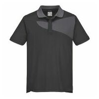 Polo-Shirt PW2  schwarz / grau