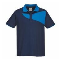 Poloshirt PW2  donkerblauw / koningsblauw