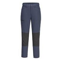 Dames stretch werkbroek WX2  donkerblauw / zwart