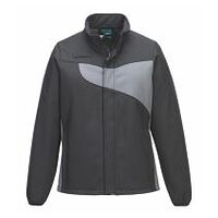 Veste softshell dame PW2  noir / gris