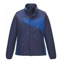 Chaqueta softshell de mujer PW2  azul oscuro/azul real