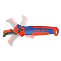 Cable stripping knife, with slide block and ratchet function  145 mm