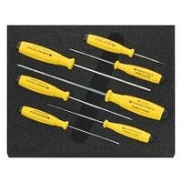 ESD hexagon ball point screwdriver, Number of tools: 7