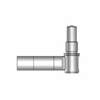 844 Dw Winkelstück 90° Ø 11,9 mm, M10 x 1