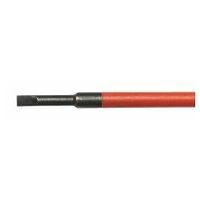 Electrician’s screwdriver for slot-head, with 2-component Haptoprene handle SLIM blade fully insulated 3 mm