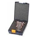 Centre drill set HSS-E No. 111100 in a case, TiAlN, Number of drills: 10