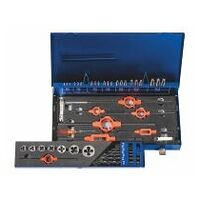 Thread cutting set with spiral point taps M3-12