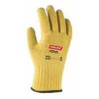 Pair of cut-resistant heat resistant gloves