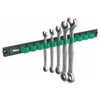 9631 Magnetic rail 6000 Joker 2 Ratcheting combination wrenches set, 5 pieces