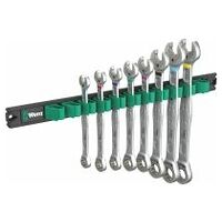 9632 Magnetic rail 6000 Joker Imperial 1 Ratcheting combination wrenches set, 8 pieces