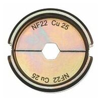 Vložek za vtiskovanje NF22 Cu 25