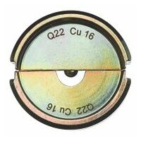Insert de presse Q22 CU 16-1 pièces