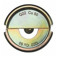 Insert de presse Q22 CU 50-1 pièces