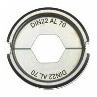Insert de presse DIN22 AL 70-1 pièces