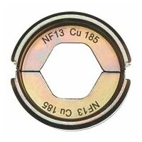 Lisovací vložka pro hydraulický akumulátorový lisovací nástroj, NF13 Cu 185