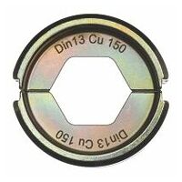 Vložek za stiskanje za hidravlično orodje za stiskanje baterij, DIN13 Cu 150