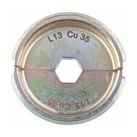 Insert de presse L13 CU 35-1 pièces