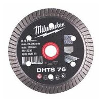 Disc de tăiere cu diamant DHTS 76 mm