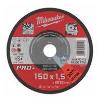 Disc de tăiere pentru metal PRO+ 150 mm, SCS41 1 mm