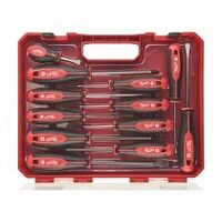 Tri-Lobe Schraubendreher Set PH/PZ/SL (12pc)