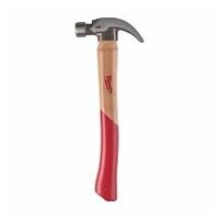 Hickory claw hammer 450g.