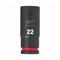 Cheie de impact SHOCKWAVE 1/2″ 22x78 mm