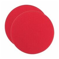 Polijstspons rood 160/20 mm (2 delen)