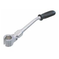 Angled Socket wrench, Size (waf) 22 mm