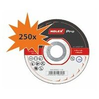 Disco de corte HOLEX Pro EXTRA PEQUENO 115/250