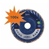 Disco abrasivo lamellare speed CER piatto, ⌀ 125 mm, Grana: 40