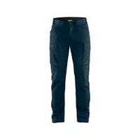 Pantaloni de iarnă de lucru softshell bleumarin C146