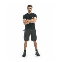 Handwerker Shorts Lightweight Dunkelgrau/Schwarz C44