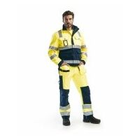 High Vis Arbeitshose High Vis Gelb/Marineblau C148