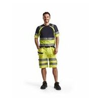 High vis shorts with stretch C54