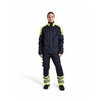 Öntödei munkásnadrág Inherent acél tengerészkék/ High Vis sárga C146