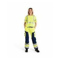 Dame werkbroek HighVis zon.spijkerz. C34