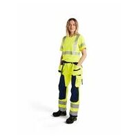 Dame werkbroek HighVis+spijkerzakken C34