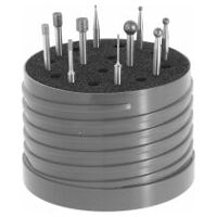 CBN grinding point set, 10 pieces B126 10