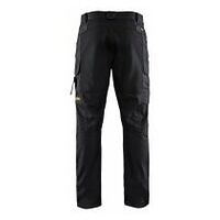 Ognjevarne delovne hlače z raztegljivim učinkom Črna C44