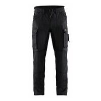 Pantaloni da lavoro ignifughi con elastico Nero C44